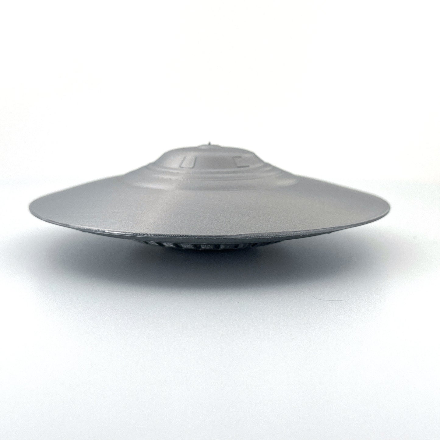 Area 51 Bob Lazar S4 Sport Model UFO - Alien Craft, Extraterrestrial Spaceship, 4 Sizes, Silver Grey Accents, Sci-Fi Collectible, UFO Decor