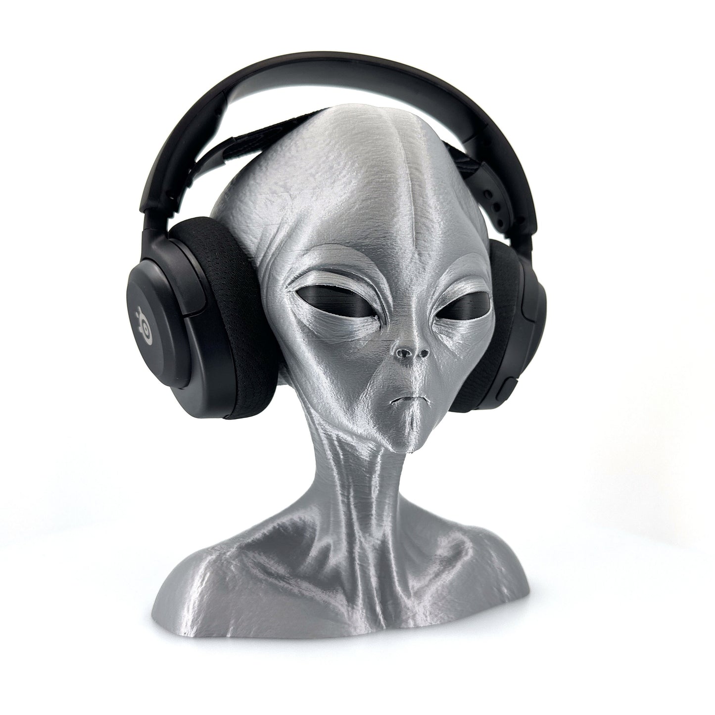Roswell Grey Alien Headphone Stand 12" Tall (Copy)