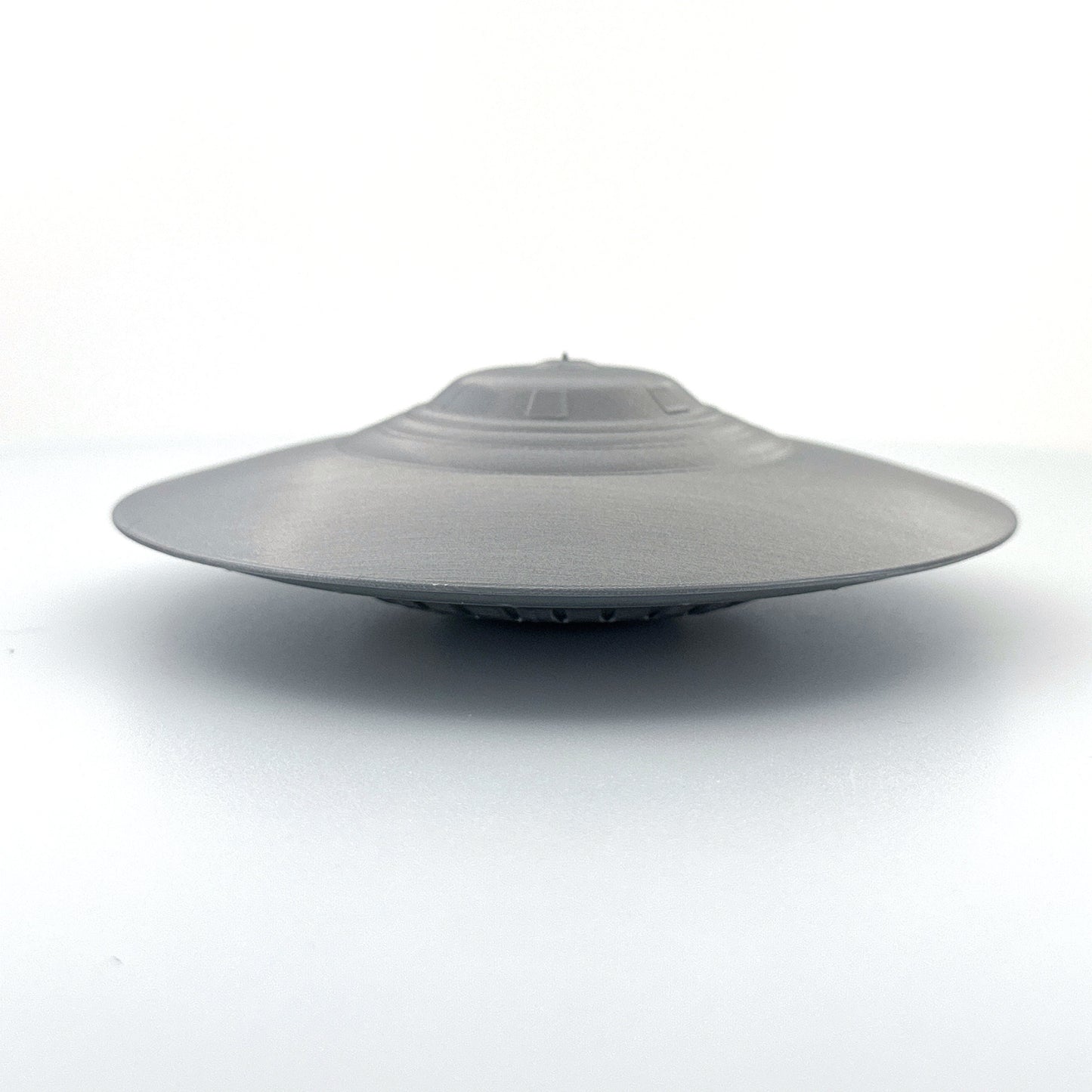Area 51 Bob Lazar S4 Sport Model UFO - Alien Craft, Extraterrestrial Spaceship, 4 Sizes, Silver Grey Accents, Sci-Fi Collectible, UFO Decor