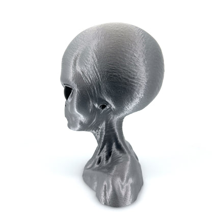 Grey Alien Head Bust