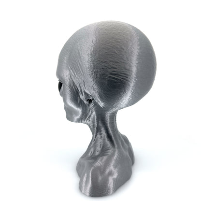 Grey Alien Head Bust