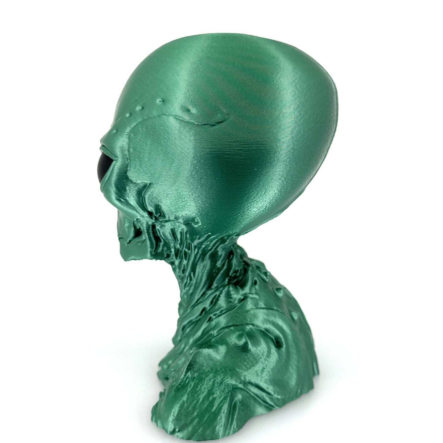 Insectoid Alien Head Bust