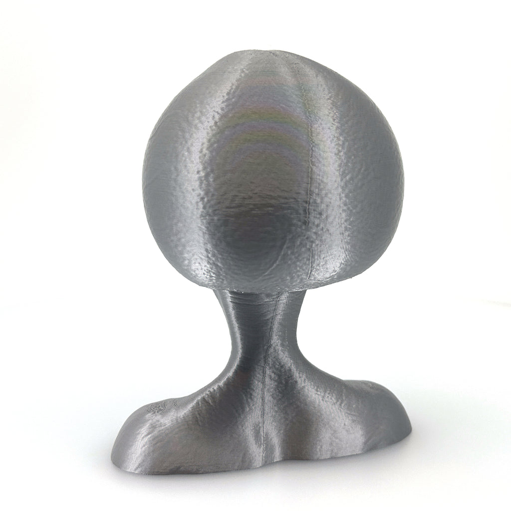 Roswell Grey Alien Bust from Zeta Reticuli – 3D Printed Sci-Fi Collectible