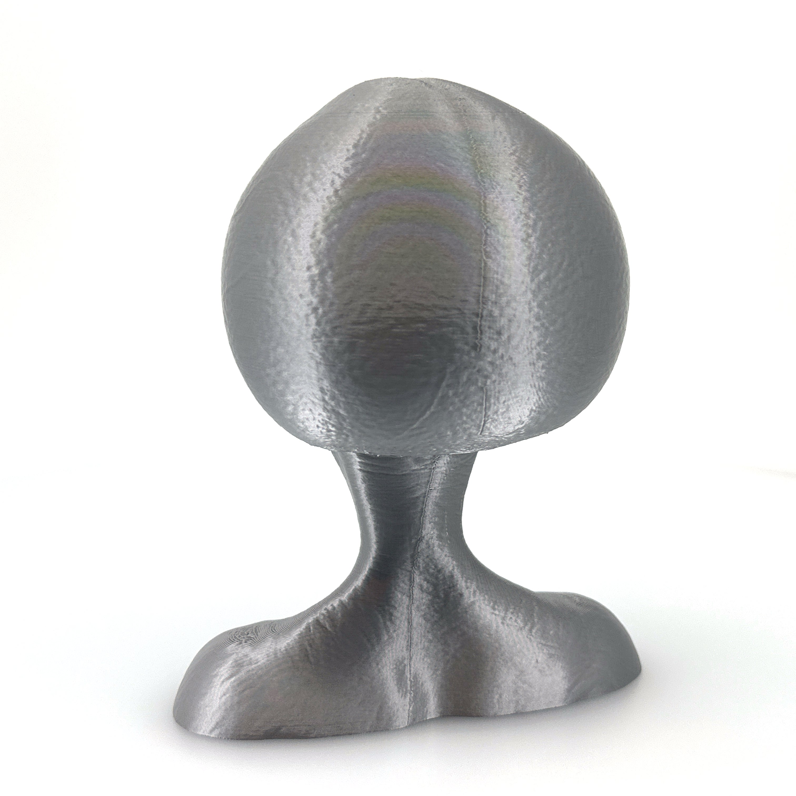 Roswell Grey Alien Bust from Zeta Reticuli – 3D Printed Sci-Fi Collectible