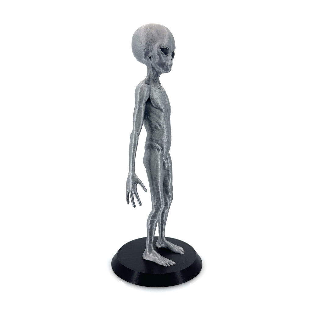 Grey Alien Figurine – 3D-Printed Collectible | 10"