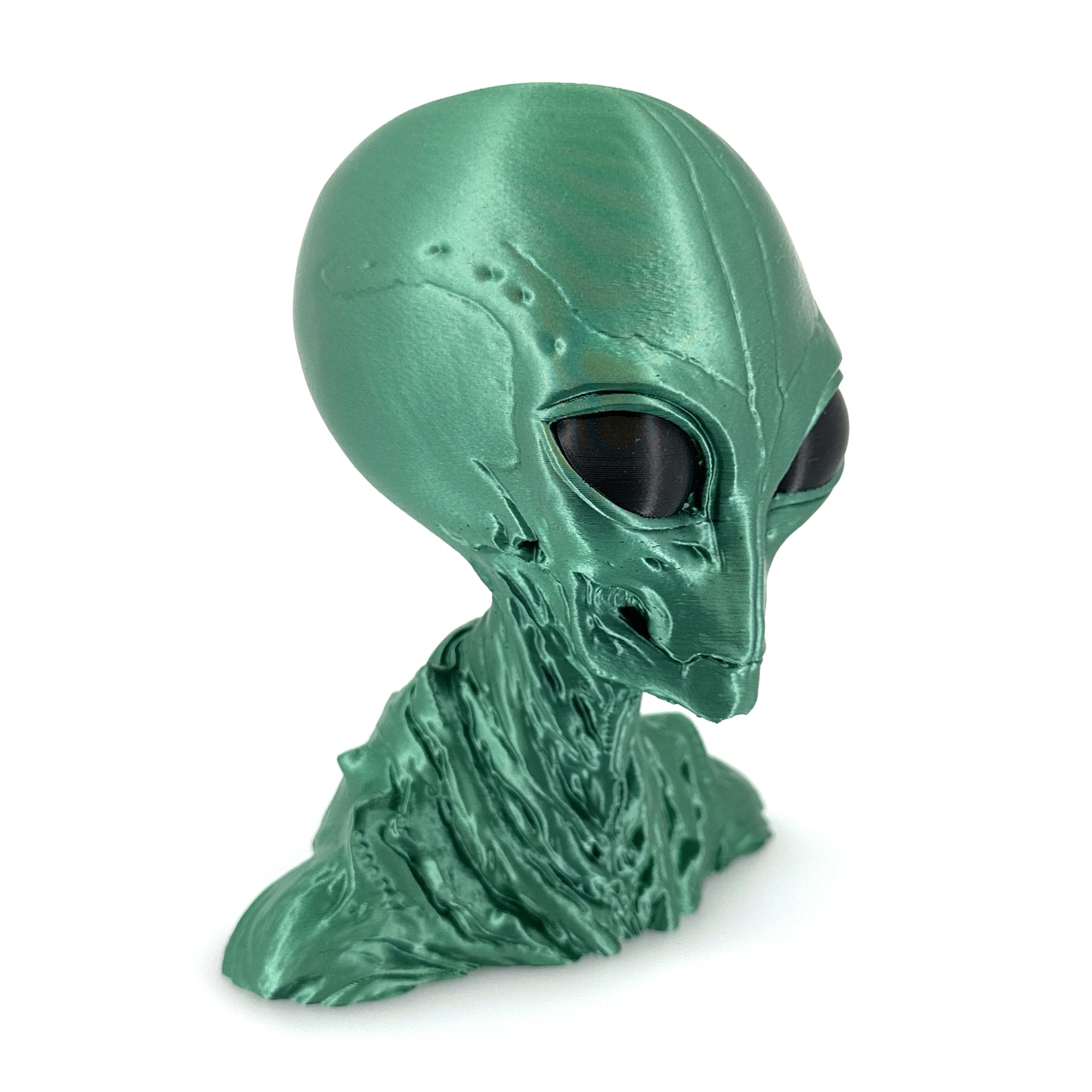 Insectoid Alien Head Bust