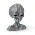 Roswell Grey Alien Bust from Zeta Reticuli – 3D Printed Sci-Fi Collectible