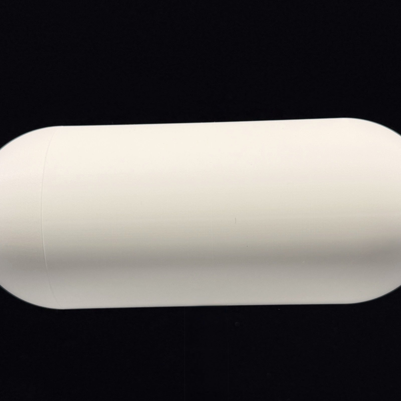 Tic Tac UFO replica, matte ivory white, USS Nimitz 2004 encounter model