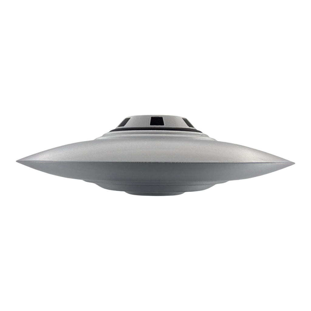 Bob Lazar S4 Sport Model UFO – 3D-Printed Replica | 4"–12"