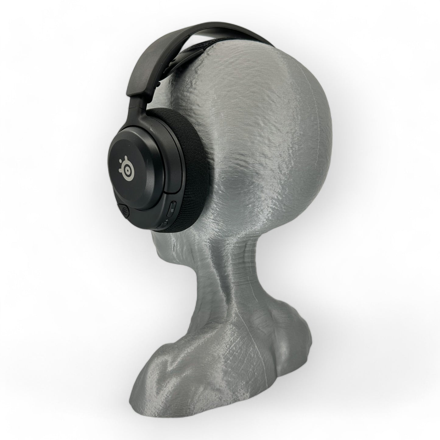 Grey Alien Headphone Stand 12" Tall