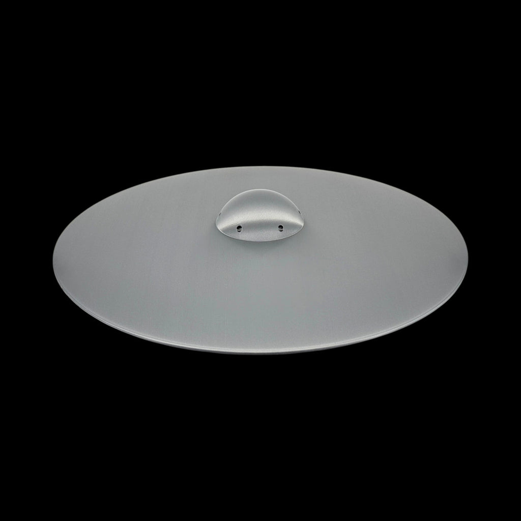 Aztec 1948 UFO – Hart Canyon Crash – 6"–12" — view 1, 3D printed replica on black background