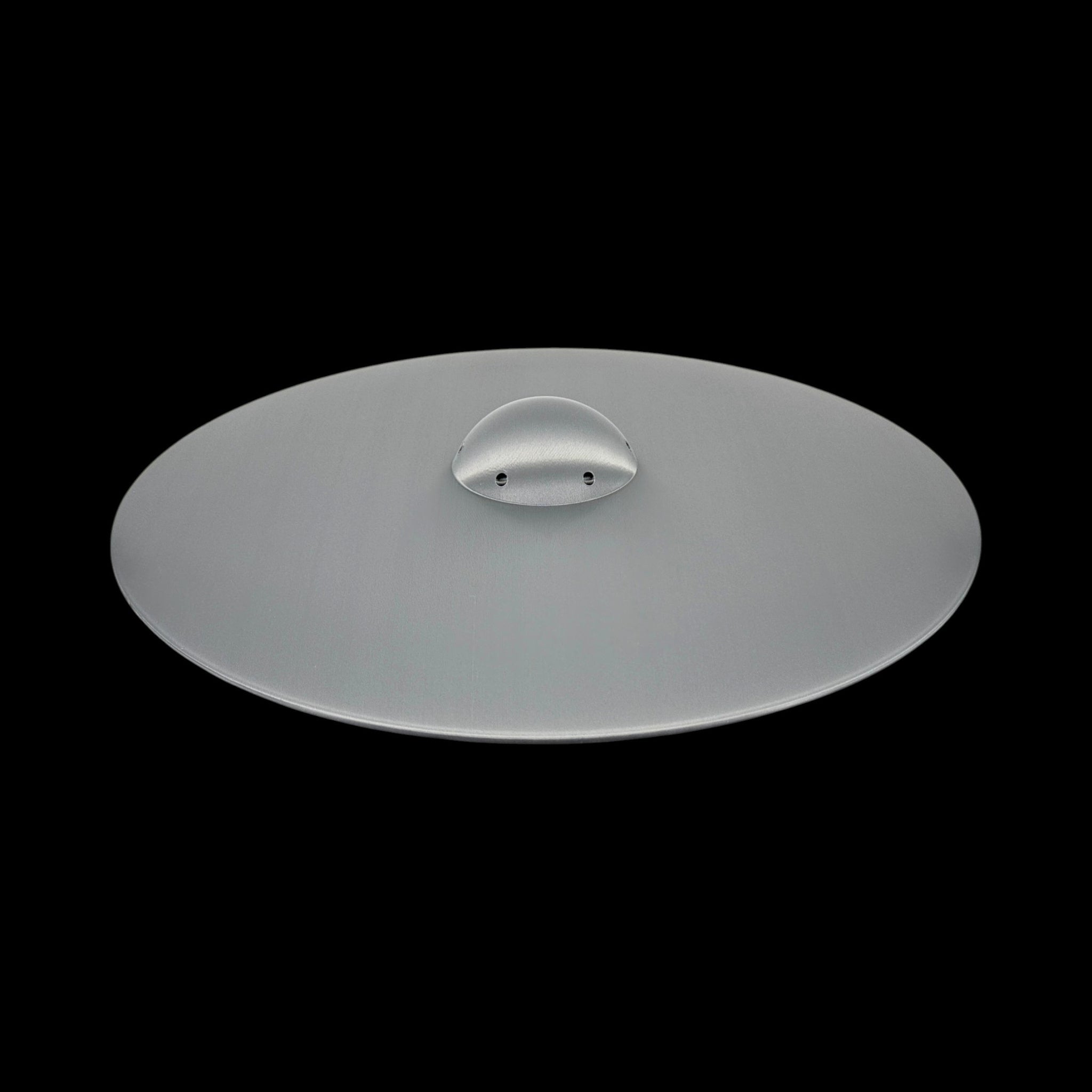 Aztec 1948 UFO – Hart Canyon Crash – 6"–12" — view 1, 3D printed replica on black background