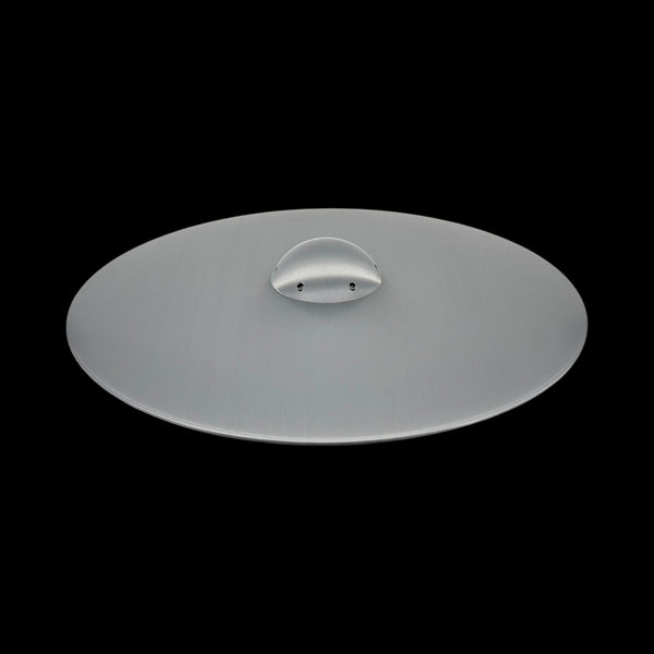 Aztec 1948 UFO – Hart Canyon Crash – 6"–12" — view 1, 3D printed replica on black background
