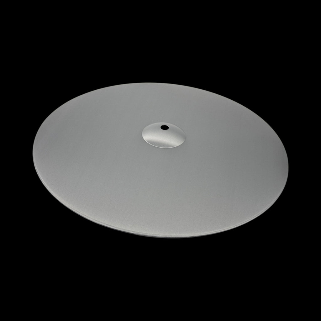 Aztec 1948 UFO – Hart Canyon Crash – 6"–12" — view 4, 3D printed replica on black background