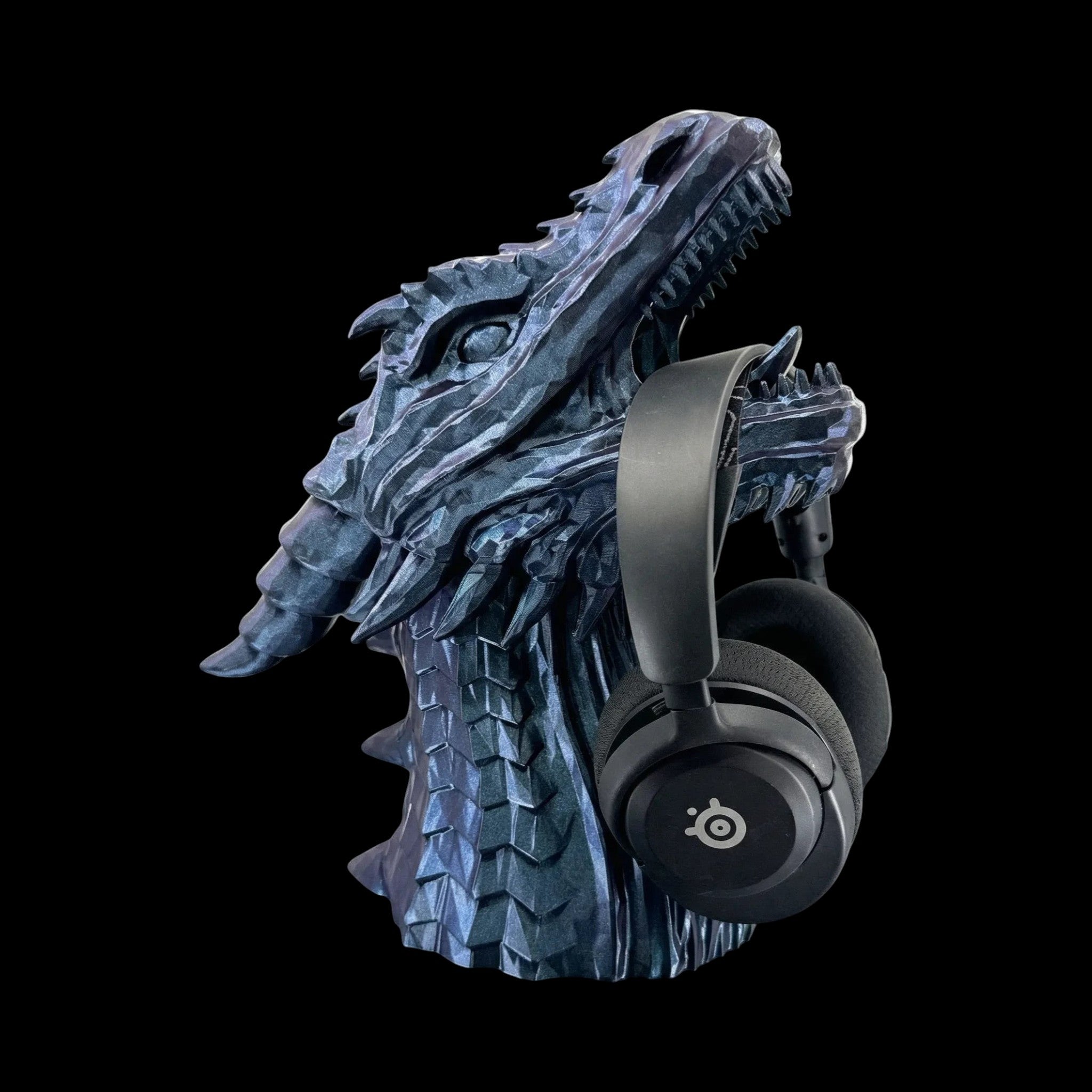 Dragon Headphone Stand 12 Inch - 3D Printed by UFODesigns3D