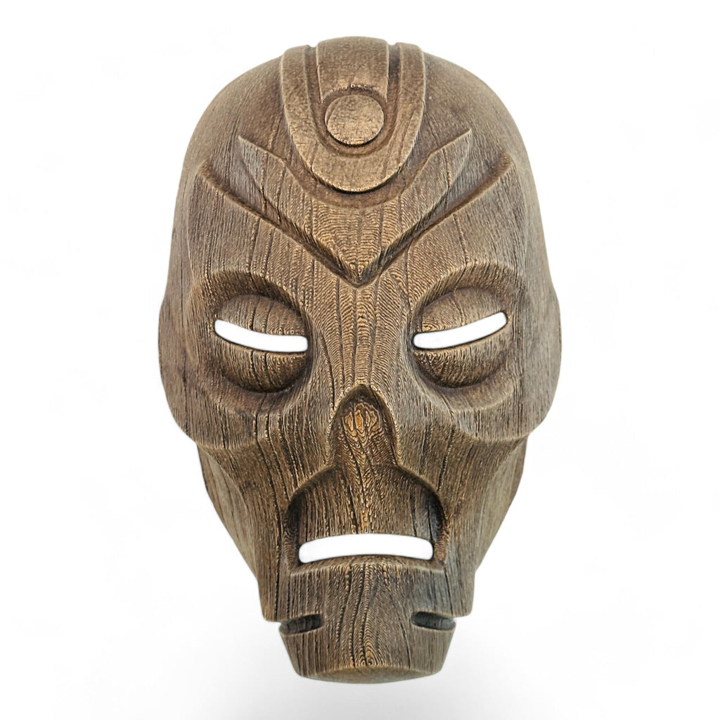 Dragon Priest Wooden Mask – Wearable - UFODesigns3D
