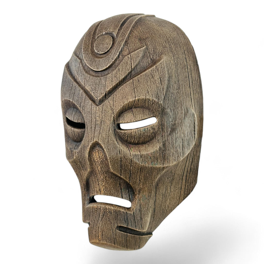 Dragon Priest Wooden Mask – Wearable - UFODesigns3D