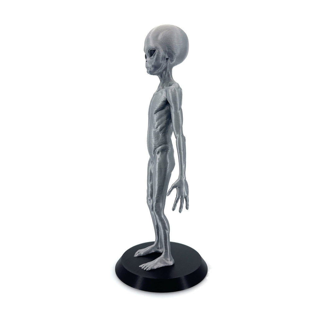 Grey Alien Figurine – 10" - UFODesigns3D
