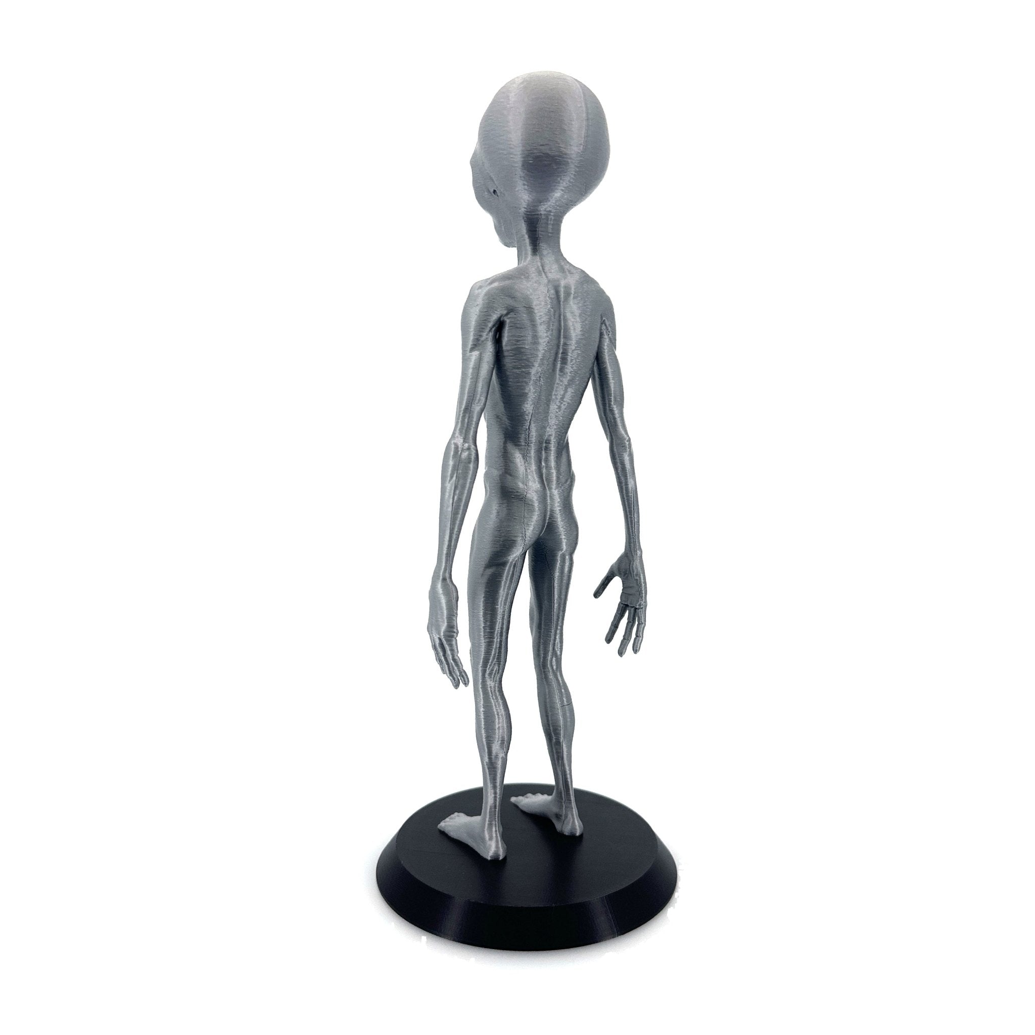 Grey Alien Figurine – 10" - UFODesigns3D