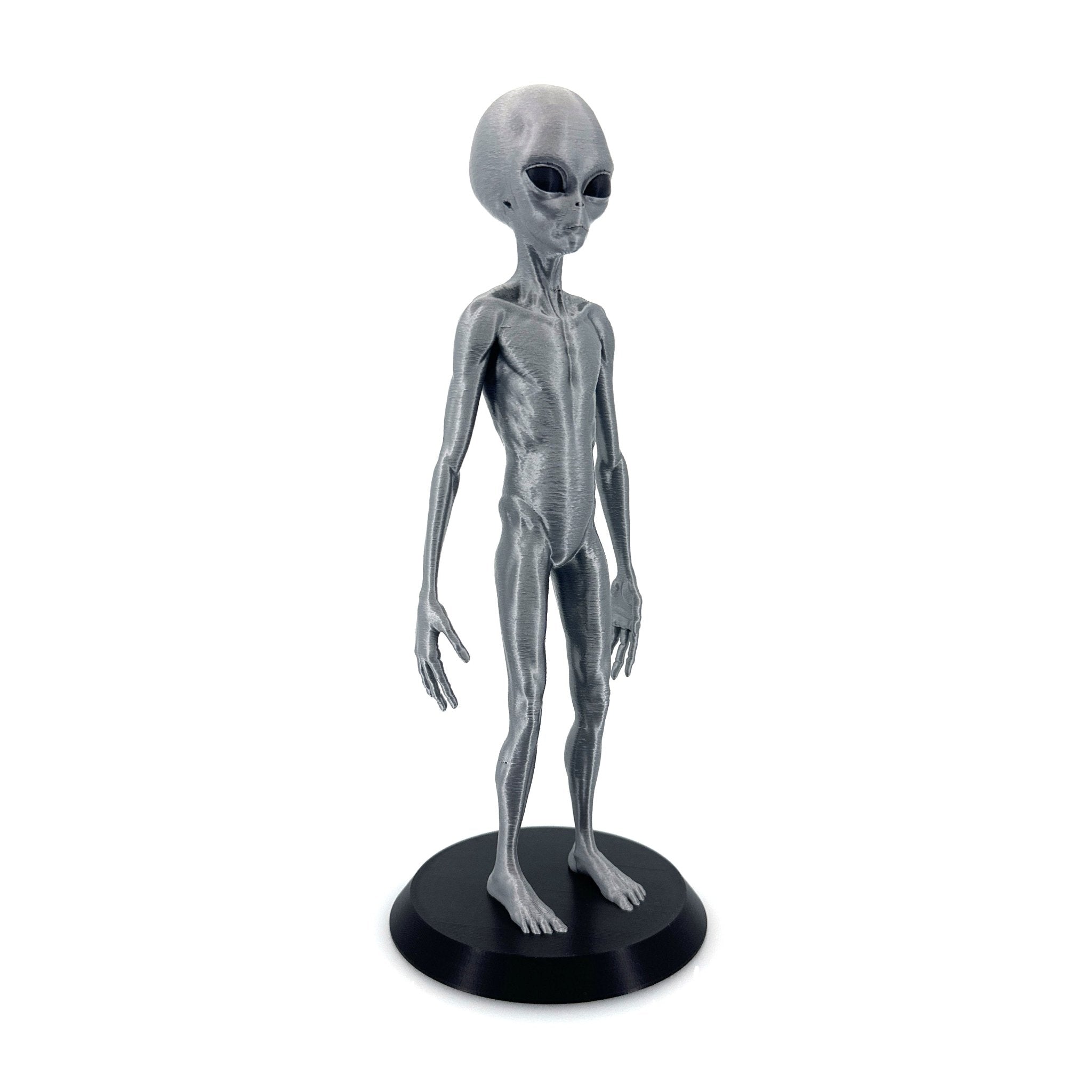 Grey Alien Figurine – 10" - UFODesigns3D