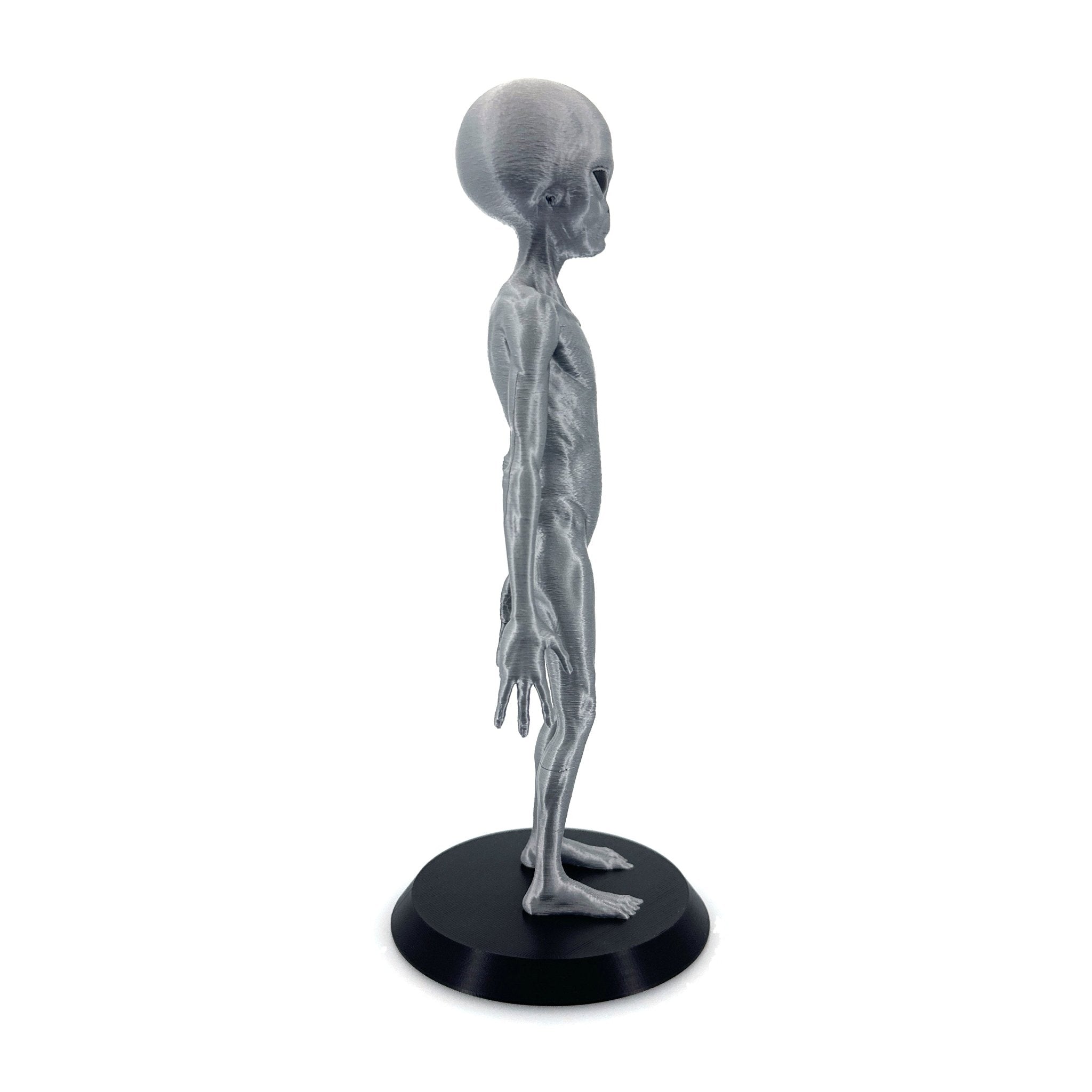Grey Alien Figurine – 10" - UFODesigns3D