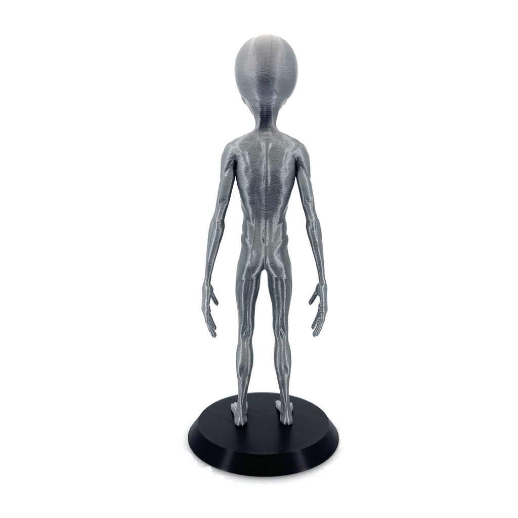Grey Alien Figurine – 10" - UFODesigns3D