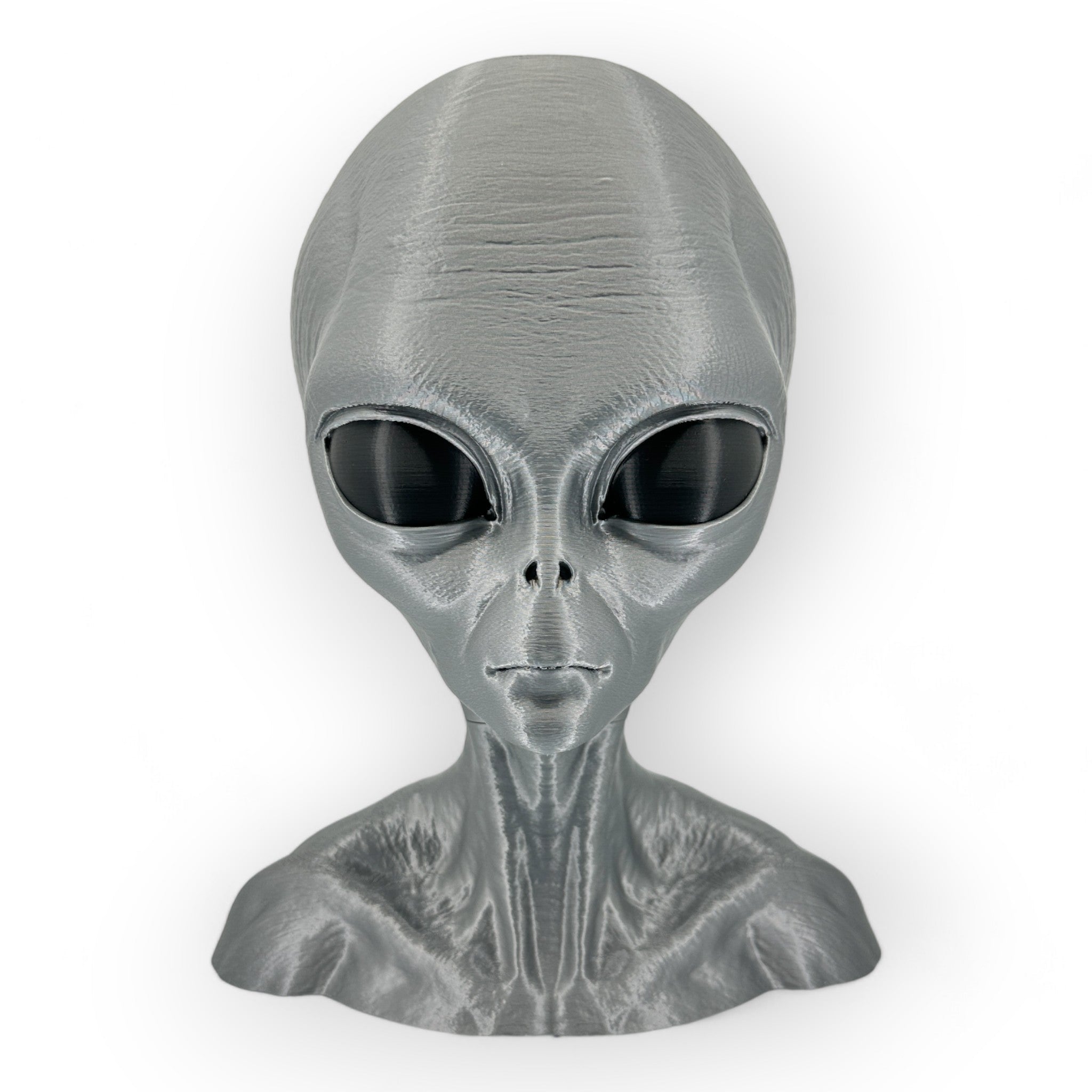 Grey Alien Headphone Stand – 12" - UFODesigns3D