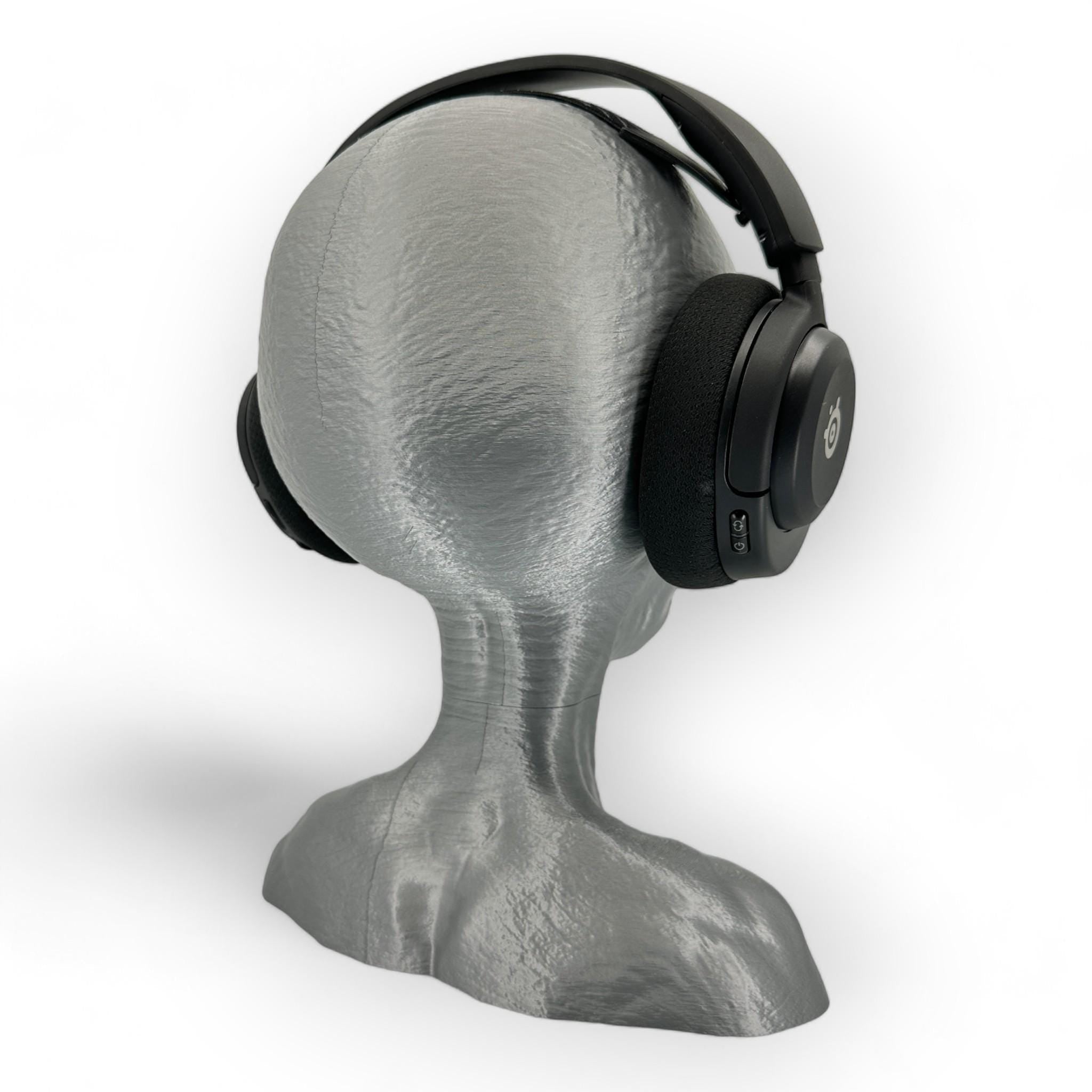 Grey Alien Headphone Stand – 12" - UFODesigns3D