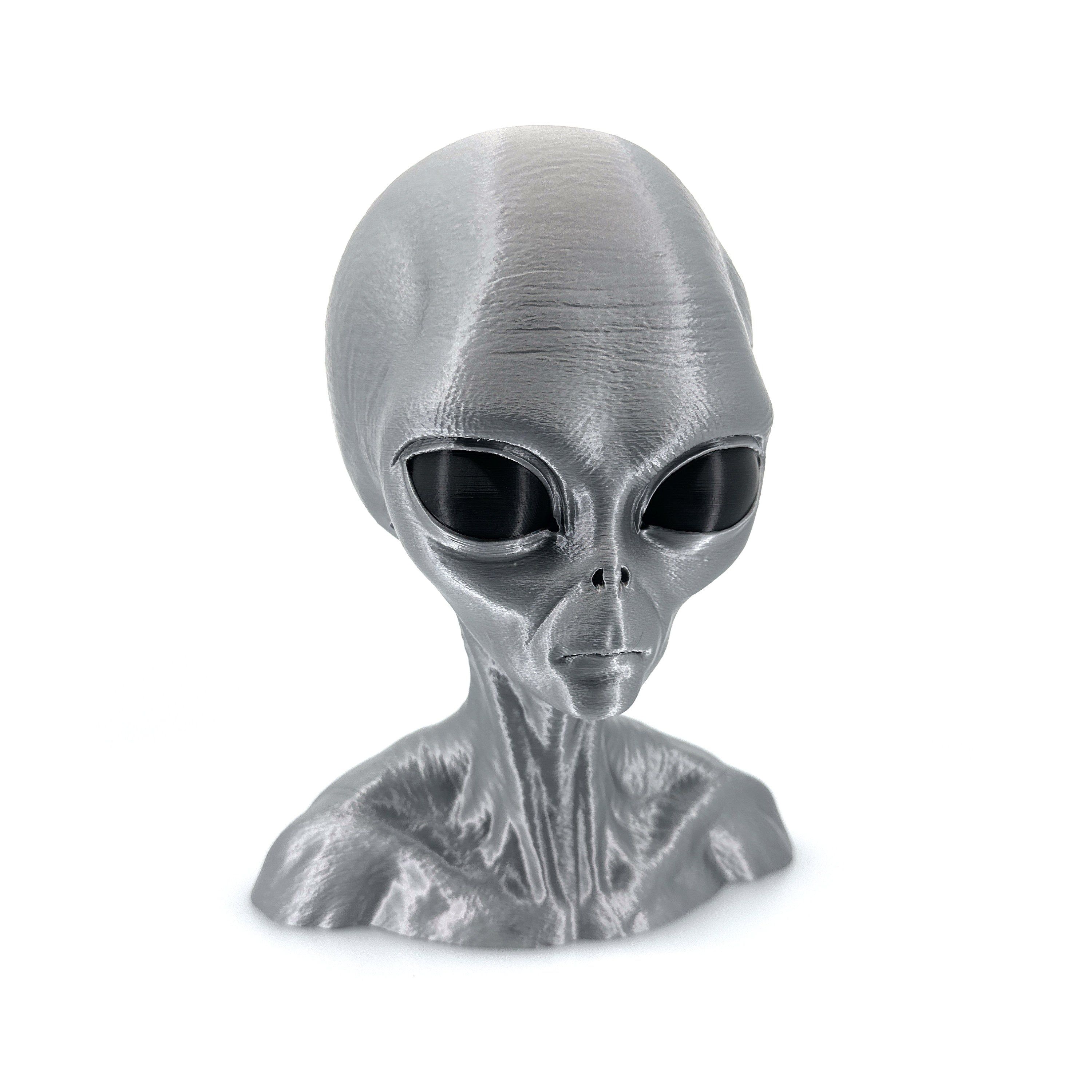 Grey Alien Head Bust