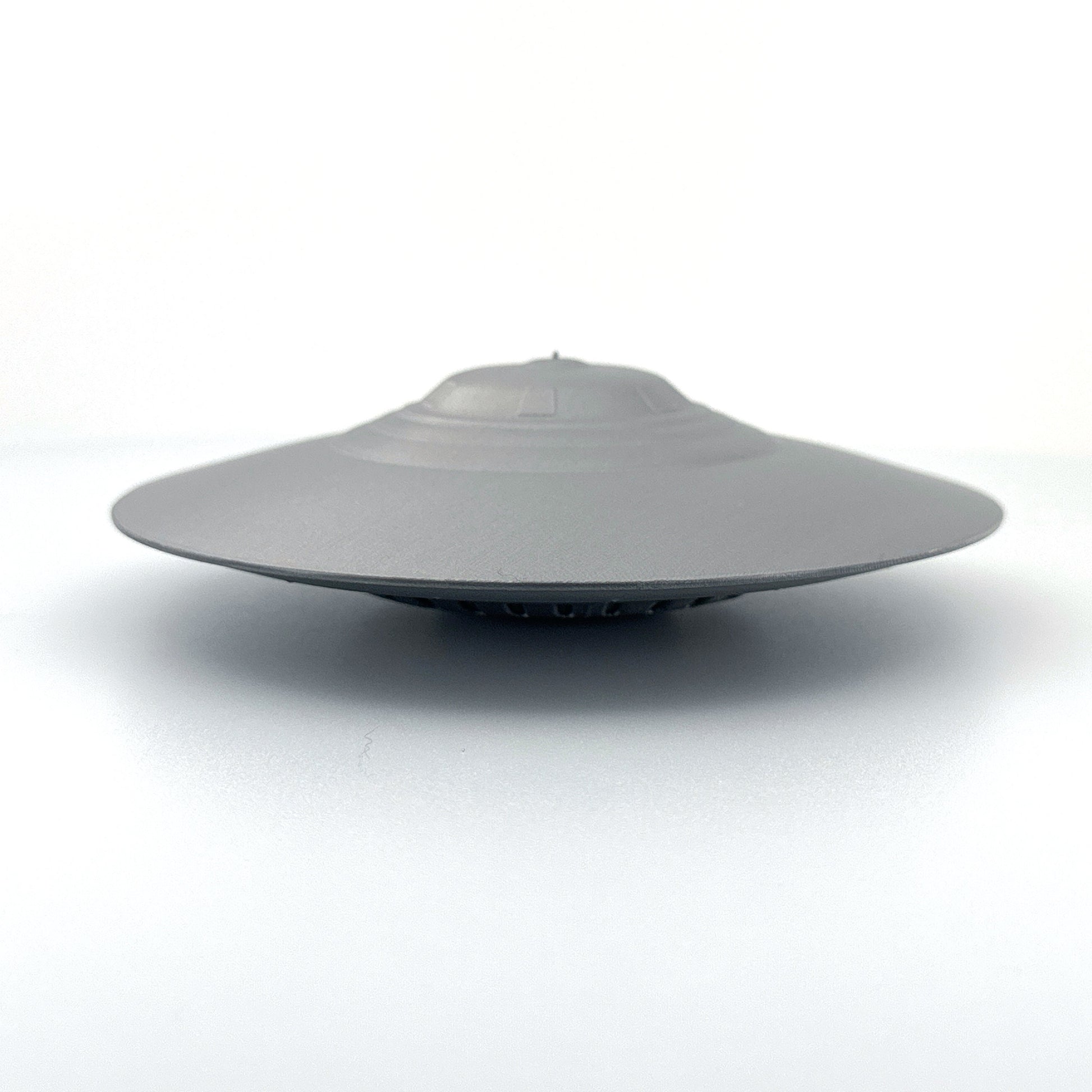Area 51 Bob Lazar S4 Sport Model UFO - Alien Craft, Extraterrestrial Spaceship, 4 Sizes, Silver Grey Accents, Sci-Fi Collectible, UFO Decor