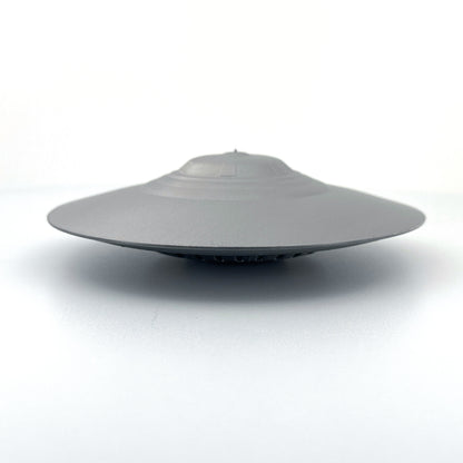 Area 51 Bob Lazar S4 Sport Model UFO - Alien Craft, Extraterrestrial Spaceship, 4 Sizes, Silver Grey Accents, Sci-Fi Collectible, UFO Decor