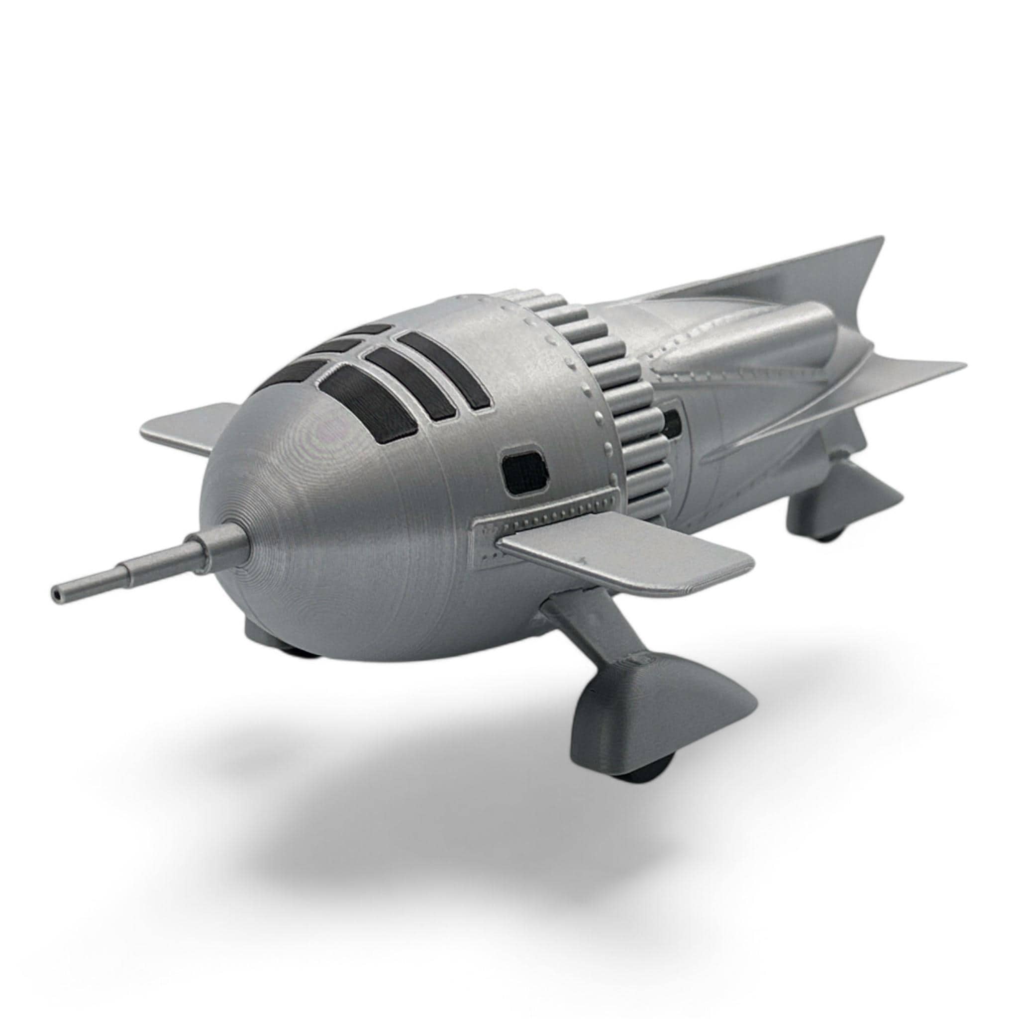 Flash Gordon Dr. Zarkov's Rocket Ship - Retro Sci-Fi Collectible!