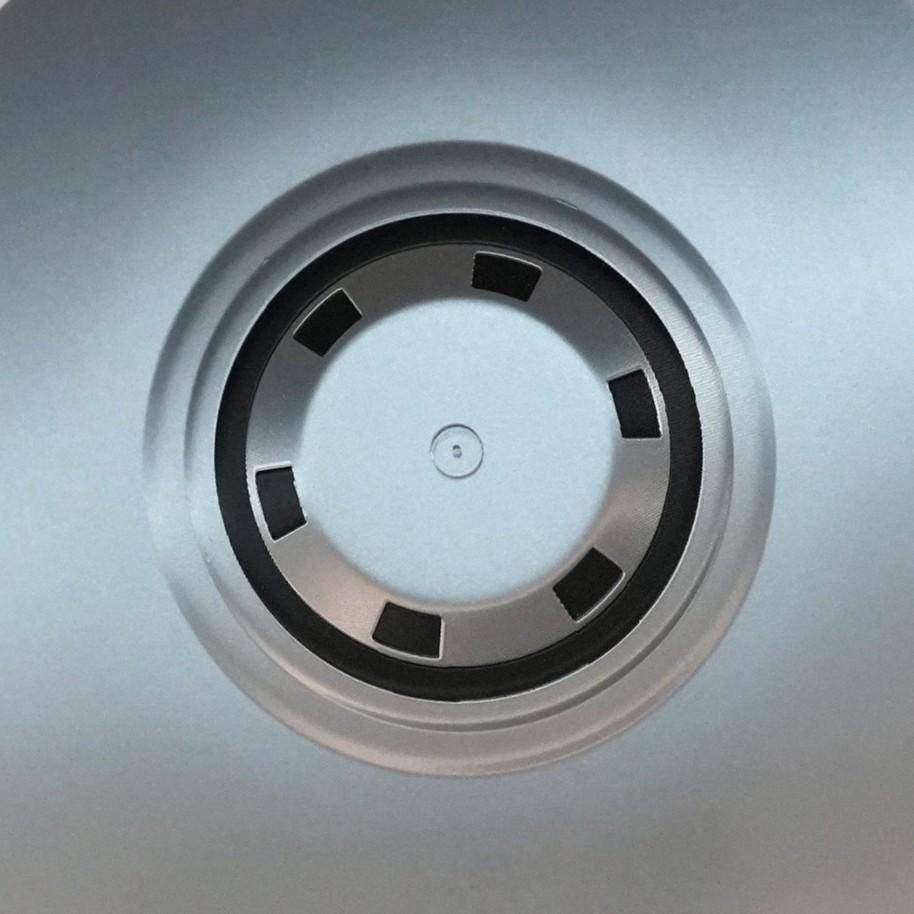 Bob Lazar UFO Model | Area 51 Flying Saucer | 3D Printed Silver & Black Replica | 4–12″ Sizes + Stand