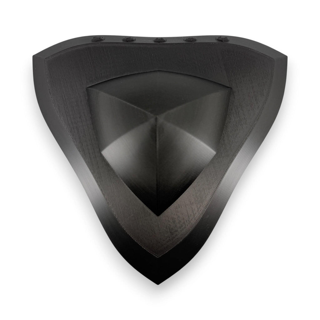 Rendlesham Forest UFO Model | Britain’s Roswell Triangular Craft | 3D Printed Black PLA Replica | 4–10″ Sizes