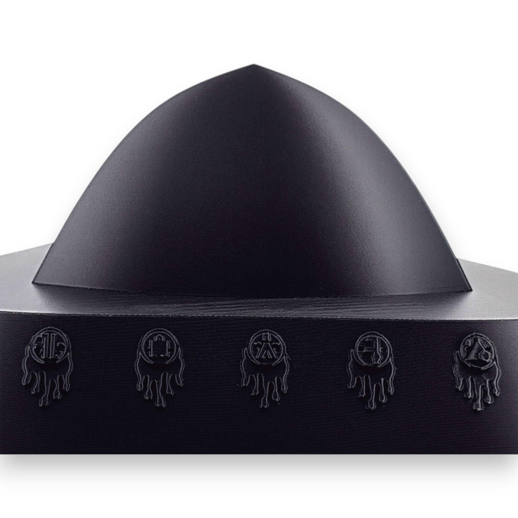 Rendlesham Forest UFO Model | Britain’s Roswell Triangular Craft | 3D Printed Black PLA Replica | 4–10″ Sizes