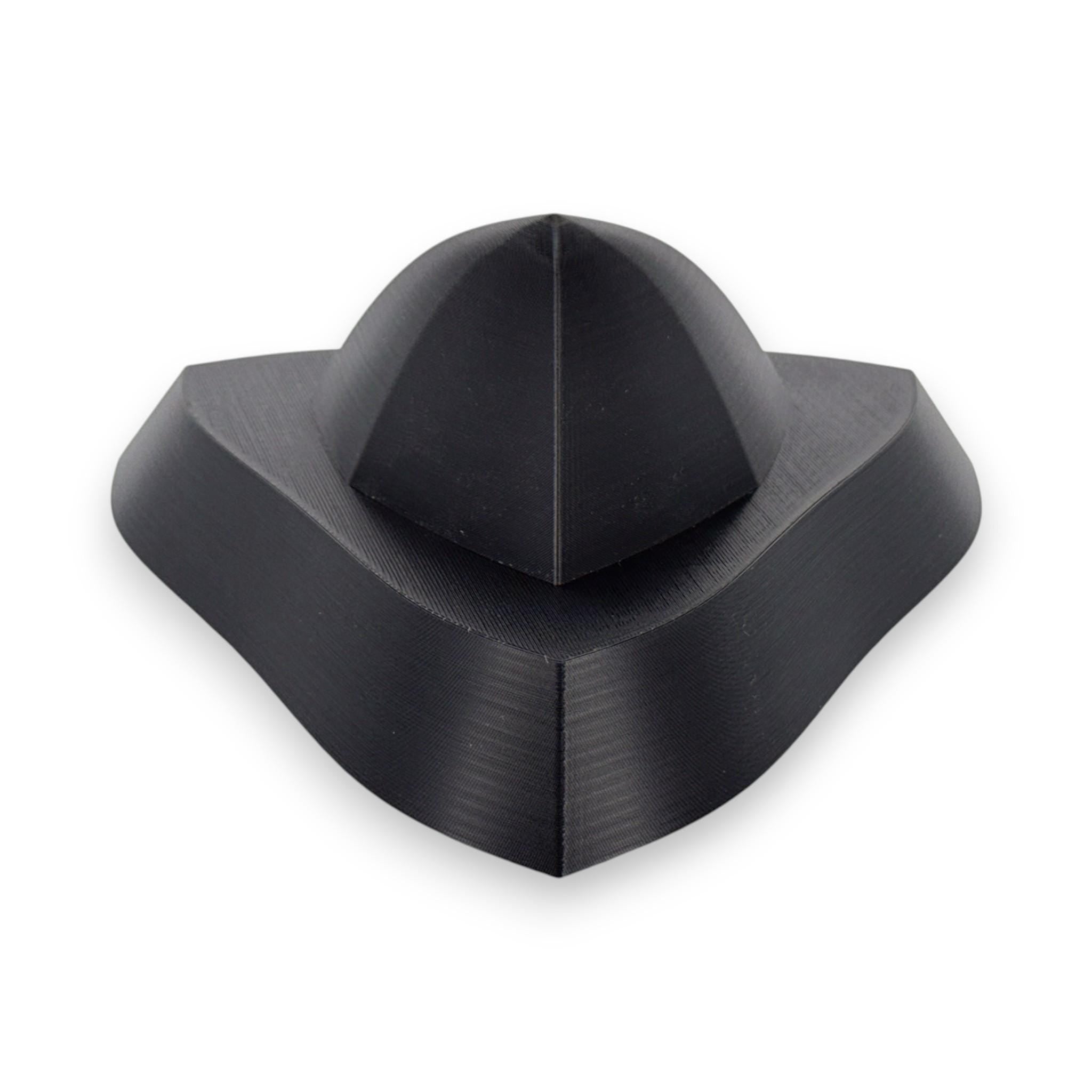 Rendlesham Forest UFO Model | Britain’s Roswell Triangular Craft | 3D Printed Black PLA Replica | 4–10″ Sizes