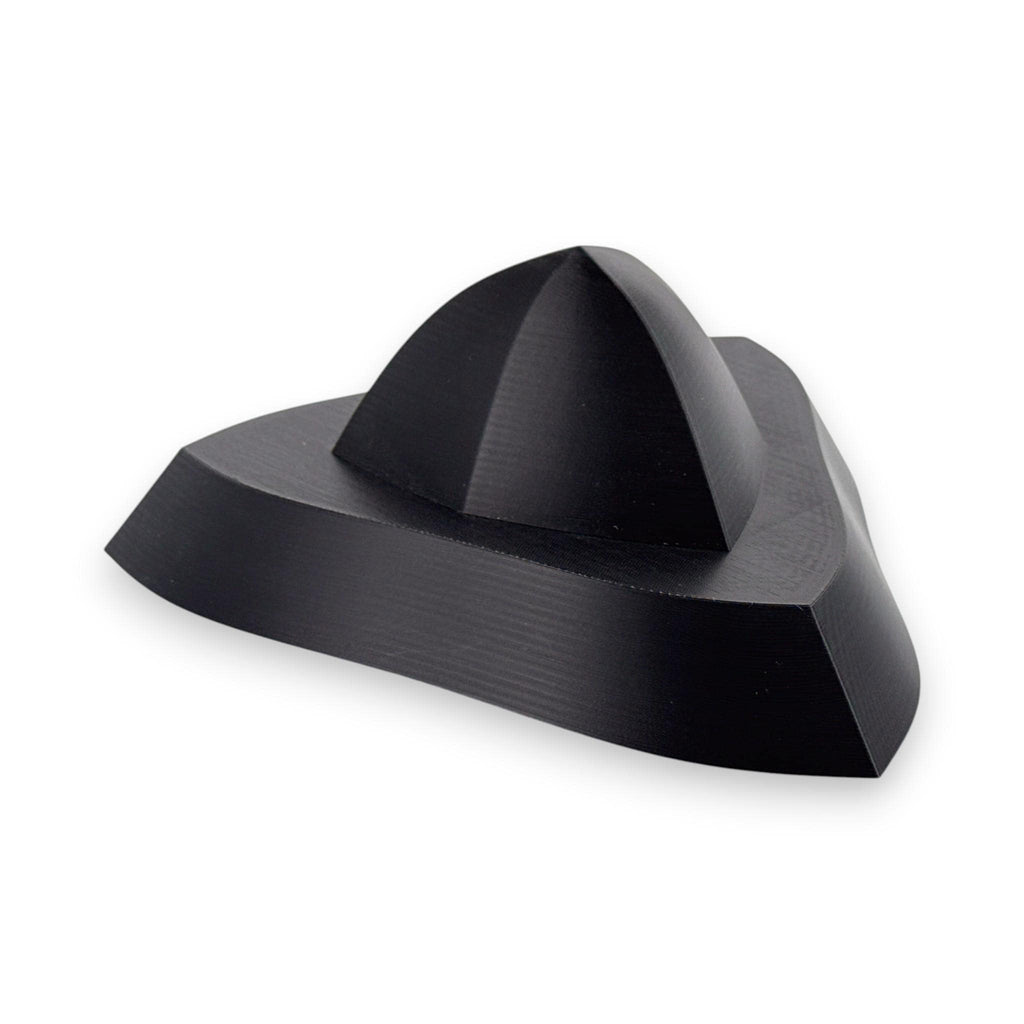 Rendlesham Forest UFO Model | Britain’s Roswell Triangular Craft | 3D Printed Black PLA Replica | 4–10″ Sizes