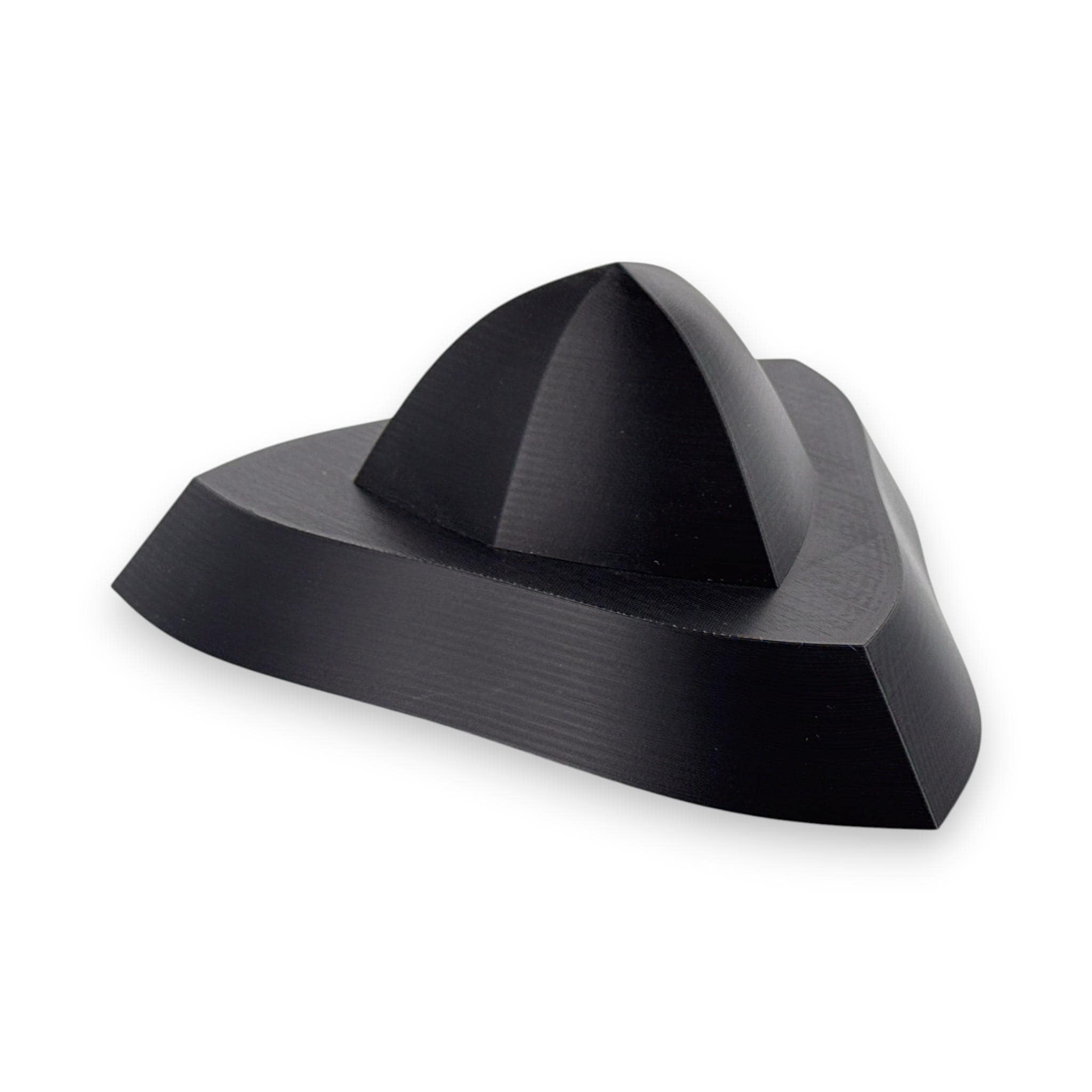 Rendlesham Forest UFO Model | Britain’s Roswell Triangular Craft | 3D Printed Black PLA Replica | 4–10″ Sizes