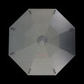 Indonesia Octagonal UFO – 6"–10" — view 2, 3D printed replica on black background