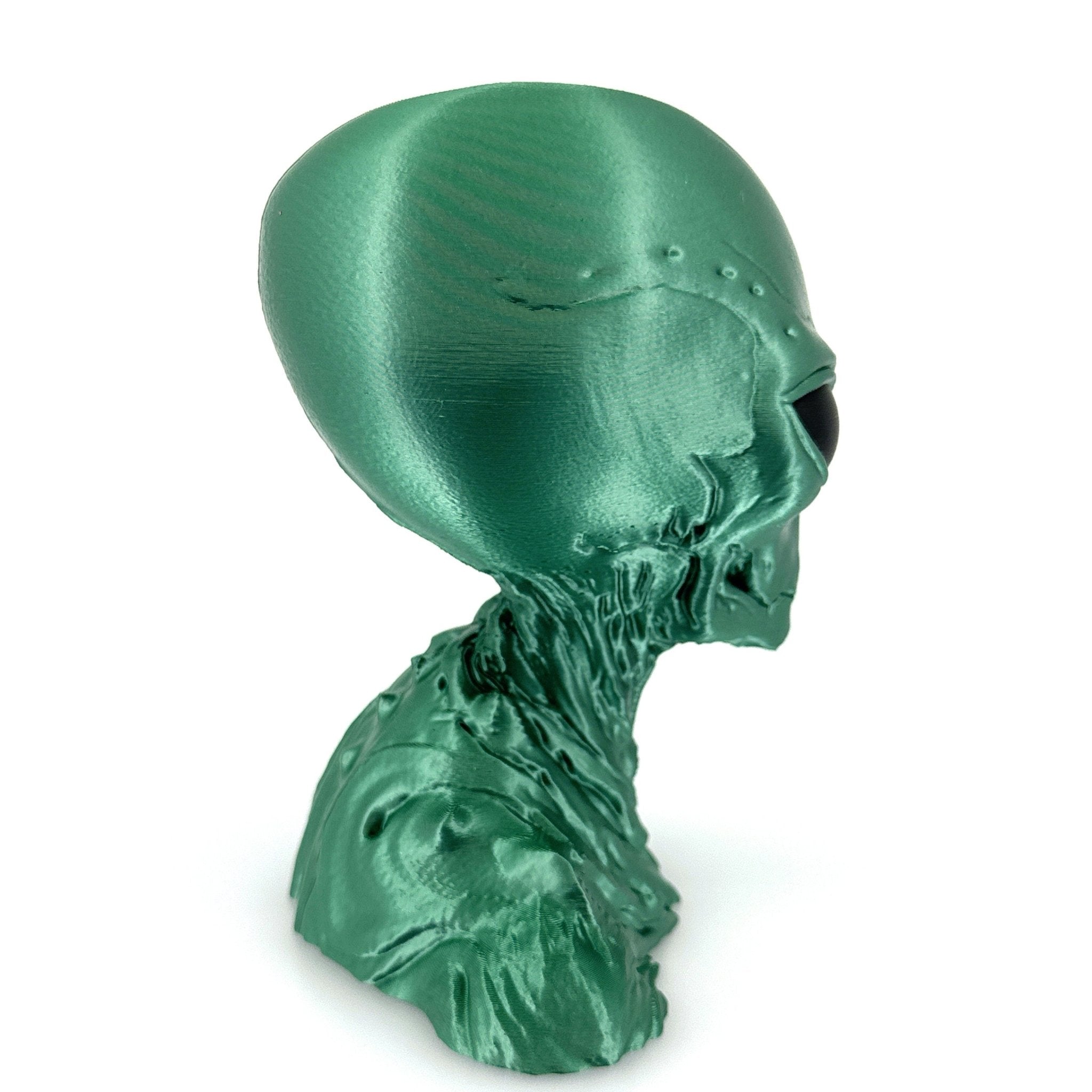 Insectoid Alien Head Bust – 4"–10" - UFODesigns3D
