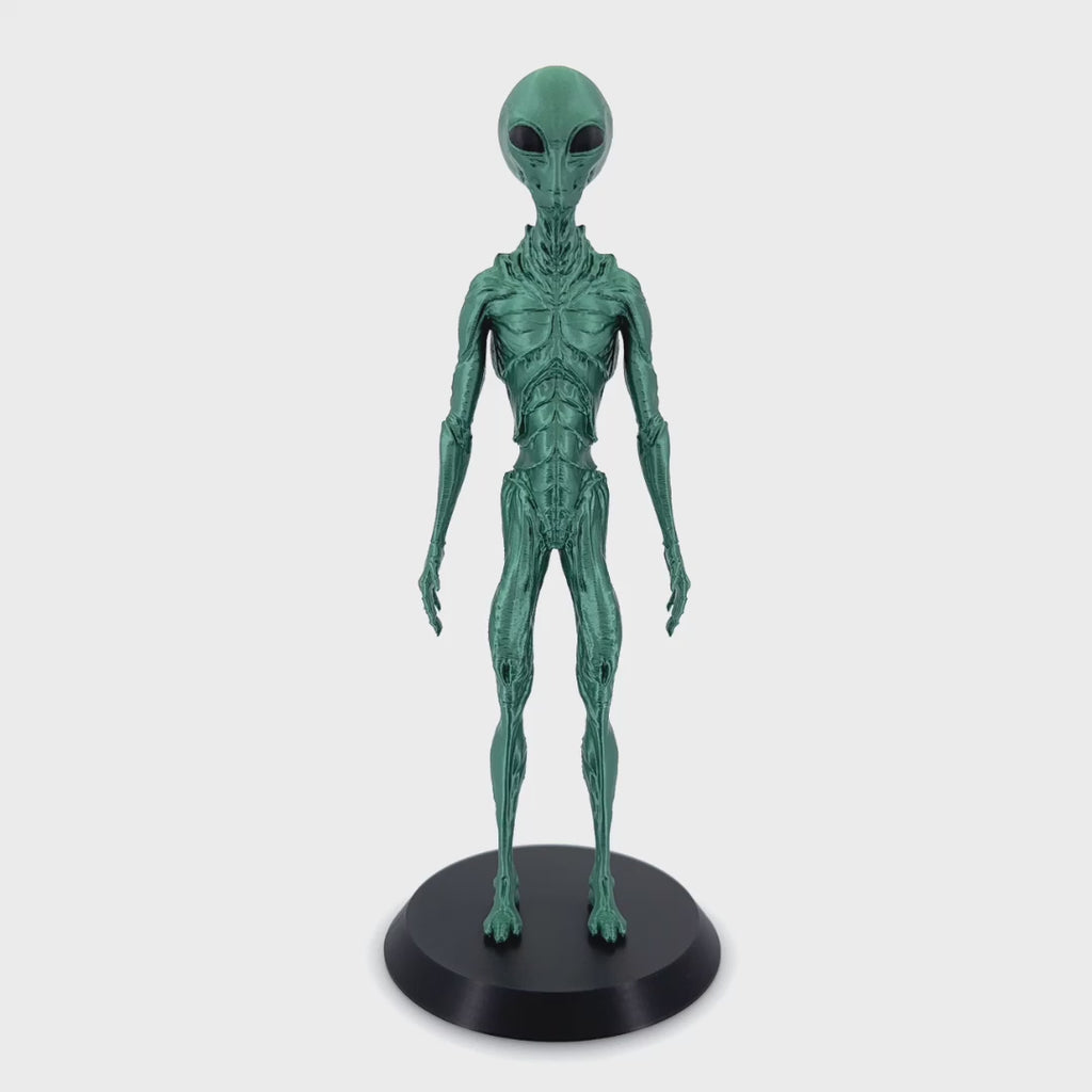 Insectoid Alien Figurine – Mantis Species Collectible | 10"
