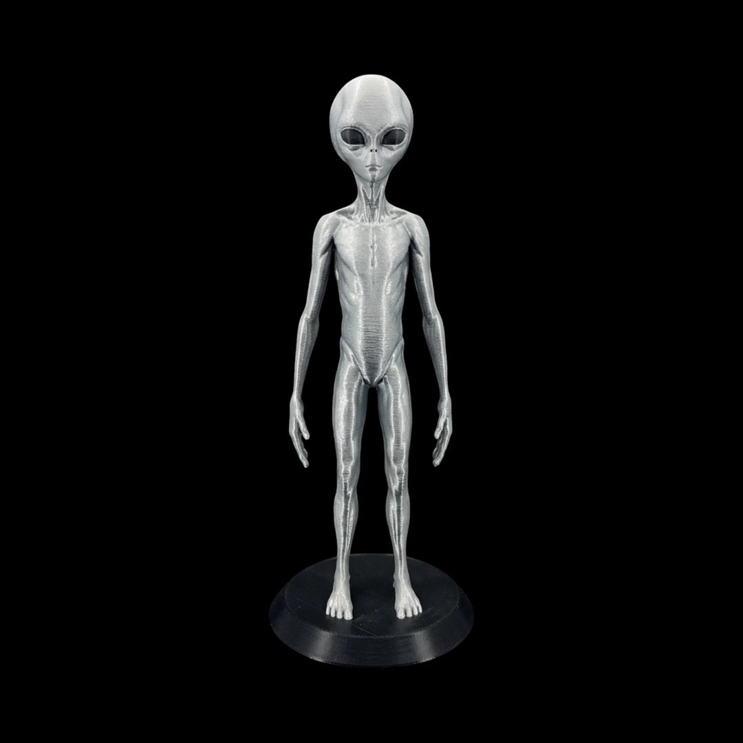 grey alien figurine product video