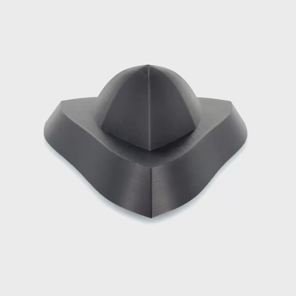 Rendlesham Forest UFO Model | Britain’s Roswell Triangular Craft | 3D Printed Black PLA Replica | 4–10″ Sizes