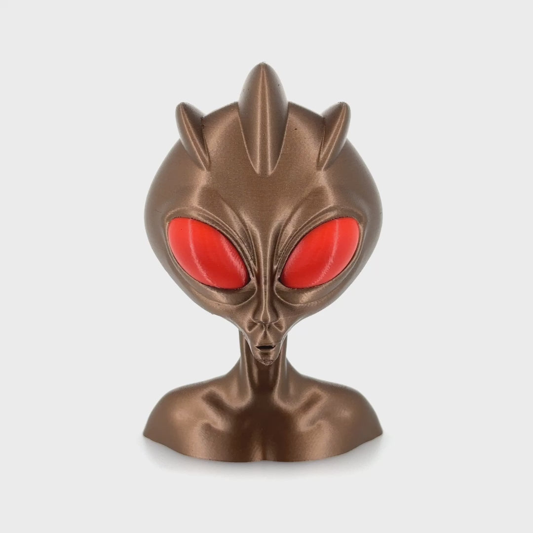 Varginha Alien Head Bust – 1996 Brazil Incident | 4"–10"