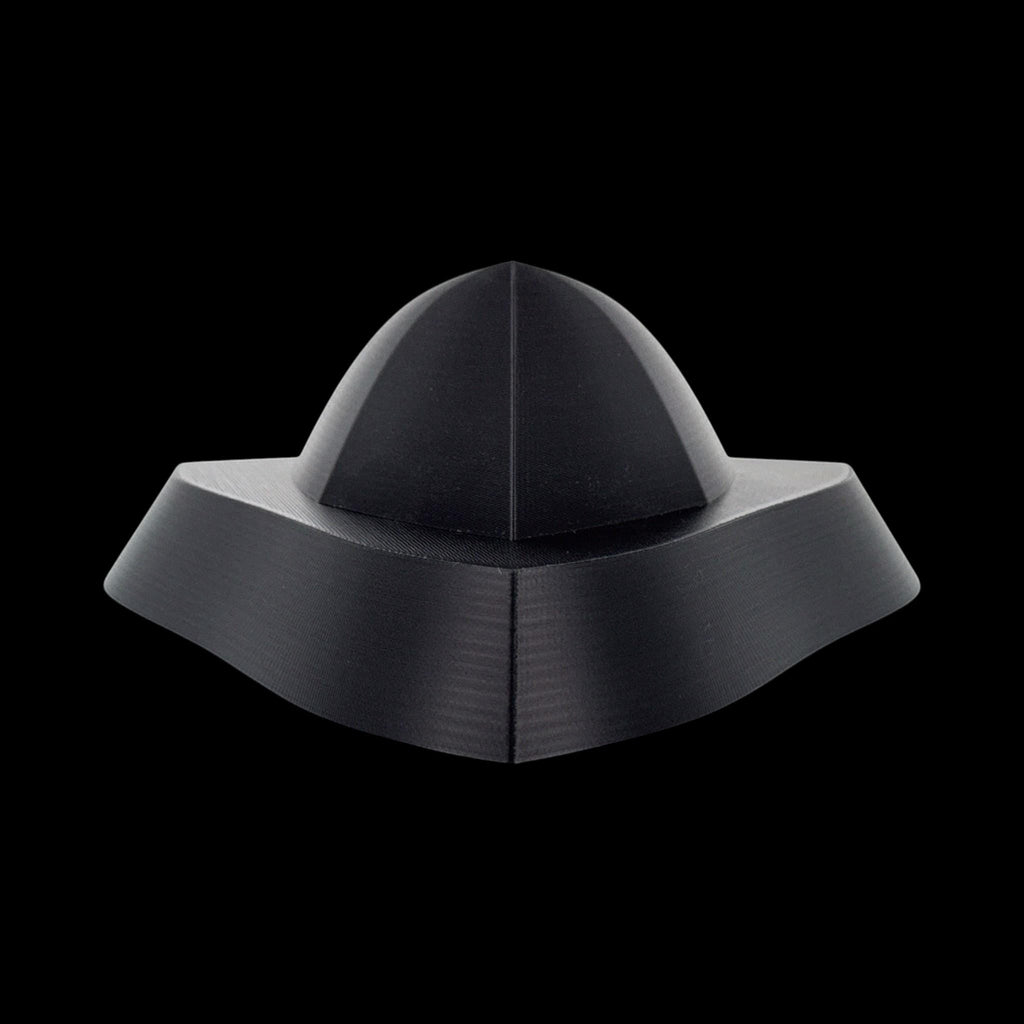 Rendlesham Forest UFO – 4"–10" — view 4, 3D printed replica on black background