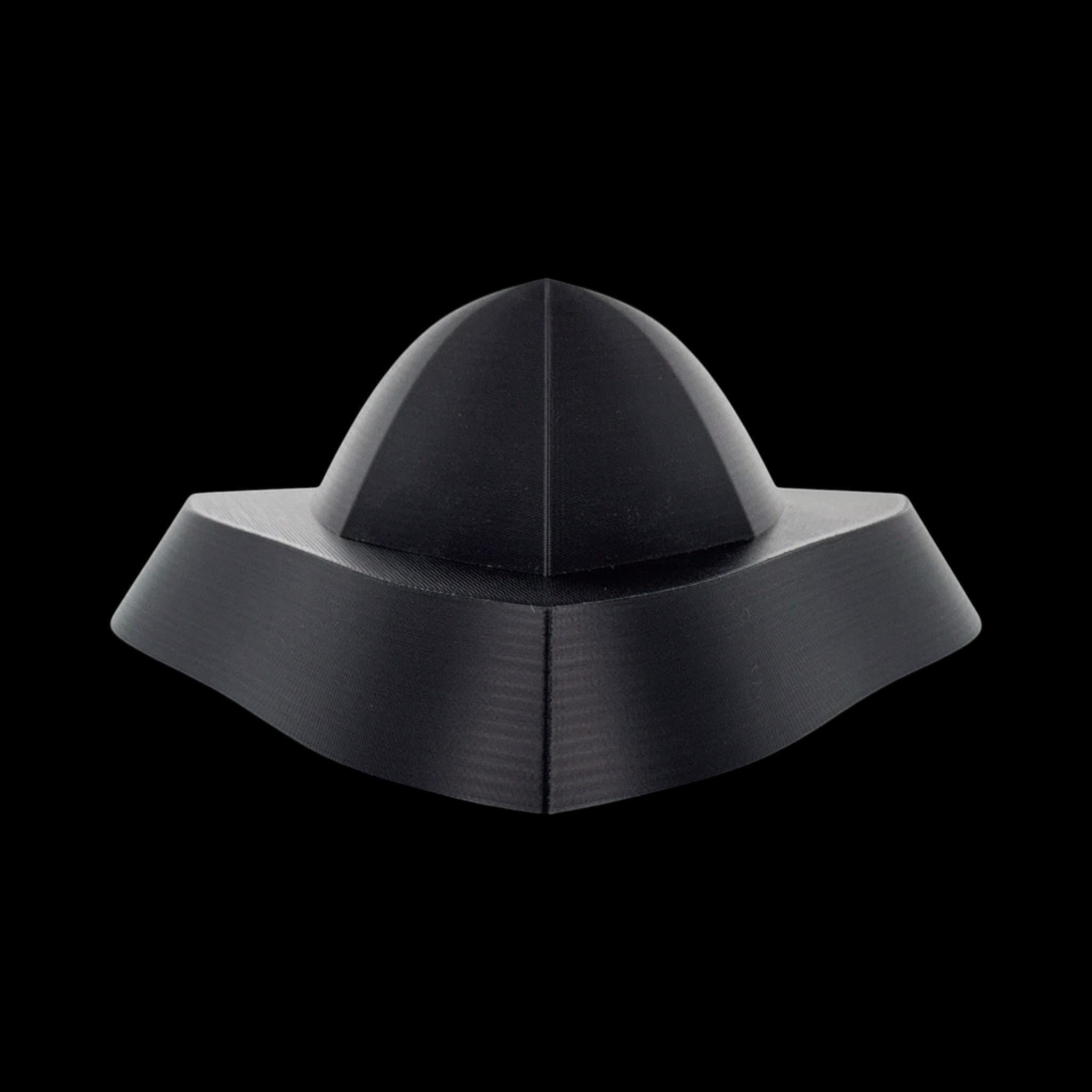 Rendlesham Forest UFO – 4"–10" — view 4, 3D printed replica on black background