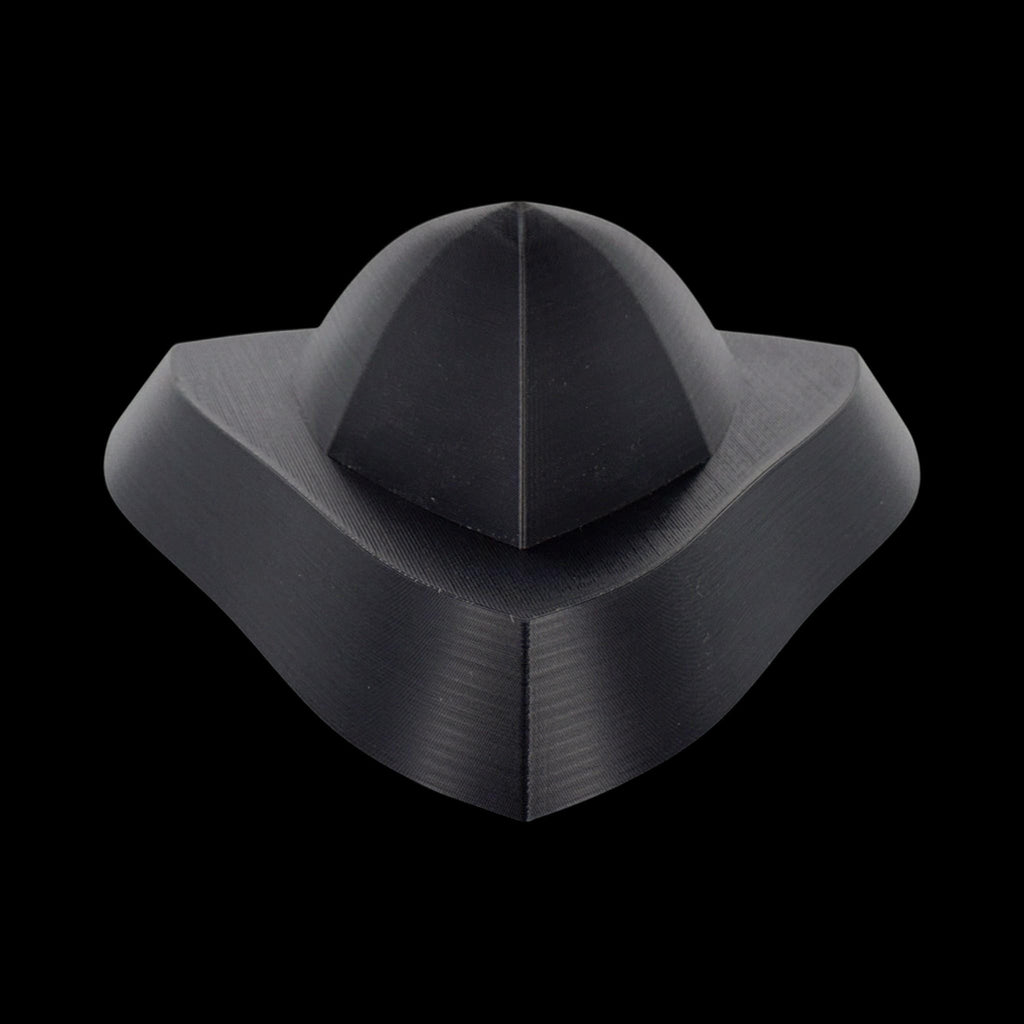 Rendlesham Forest UFO – 4"–10" — view 5, 3D printed replica on black background