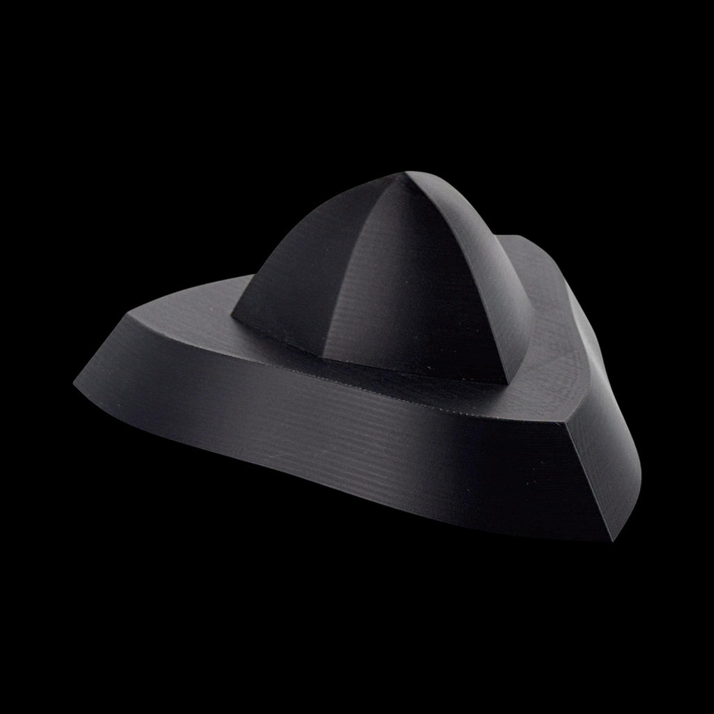 Rendlesham Forest UFO – 4"–10" — view 8, 3D printed replica on black background
