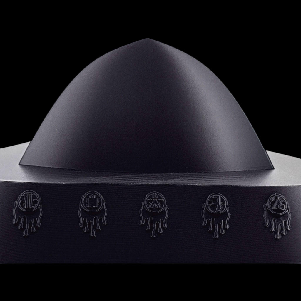 Rendlesham Forest UFO – 4"–10" — view 10, 3D printed replica on black background