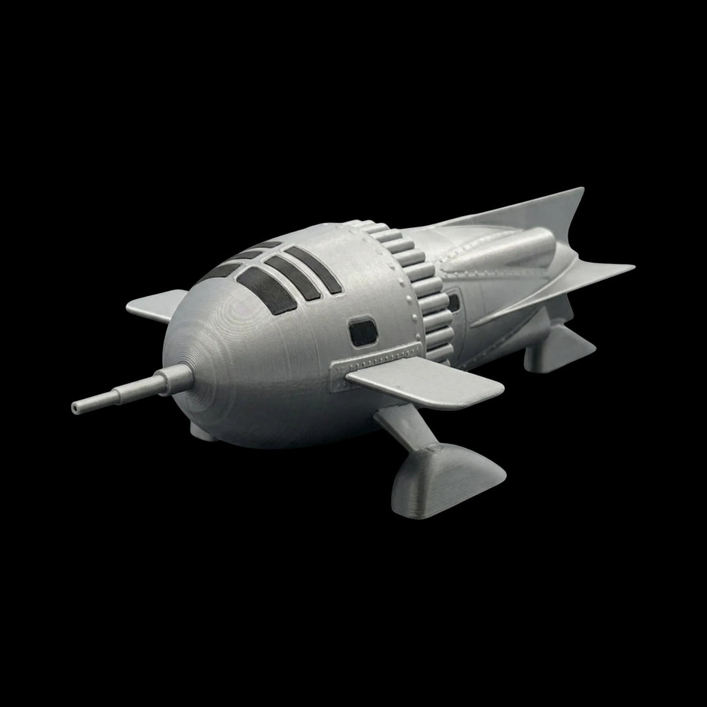 Dr. Zarkov's Rocket Ship Flash Gordon - 3D Printed by UFODesigns3D